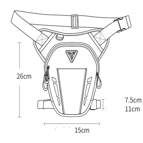 Túi đeo hông Motowolf chính hãng MDL0722